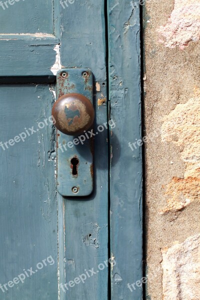 Ancient Door Lock Keyhole Taiwan