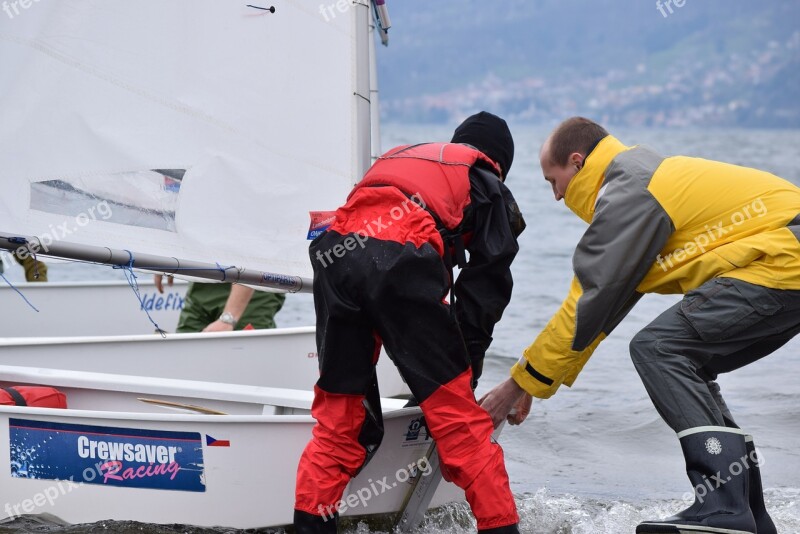 Vela Lake Italy Sailing School Boat