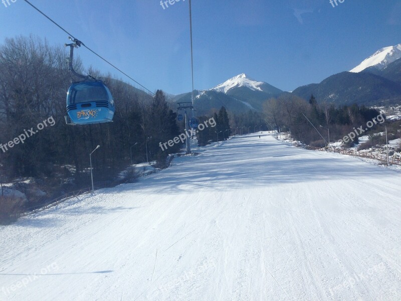 Ski Bansko Bulgaria Free Photos