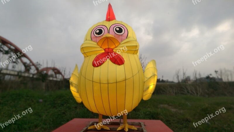 The Lantern Festival Chicken Flower 燈 Free Photos