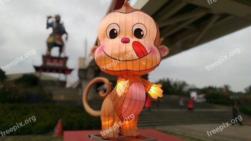 The Lantern Festival Monkey Flower 燈 Free Photos