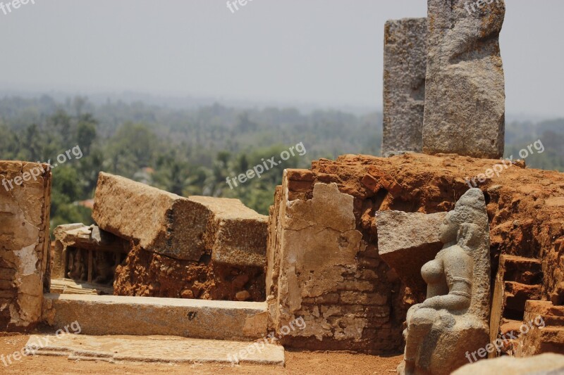 Temple Ruins Ancient Culture Heritage