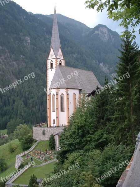 Austria Church Landscape Hills Free Photos