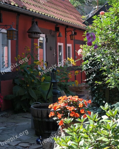 Bornholm Denmark Old House Have