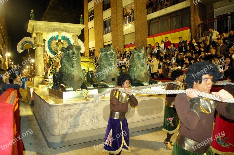 Spain Lorca Parade Cleopatra Egypt