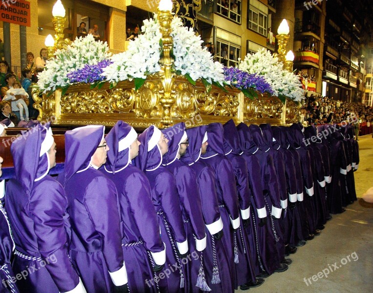 Lorca Holy Week Procession Parade Free Photos