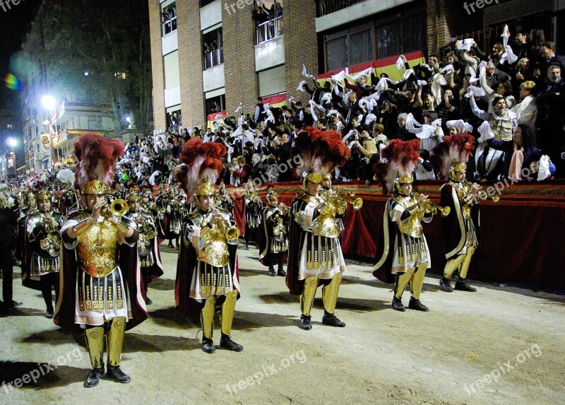 Lorca Parade Holy Week Romans Musicians