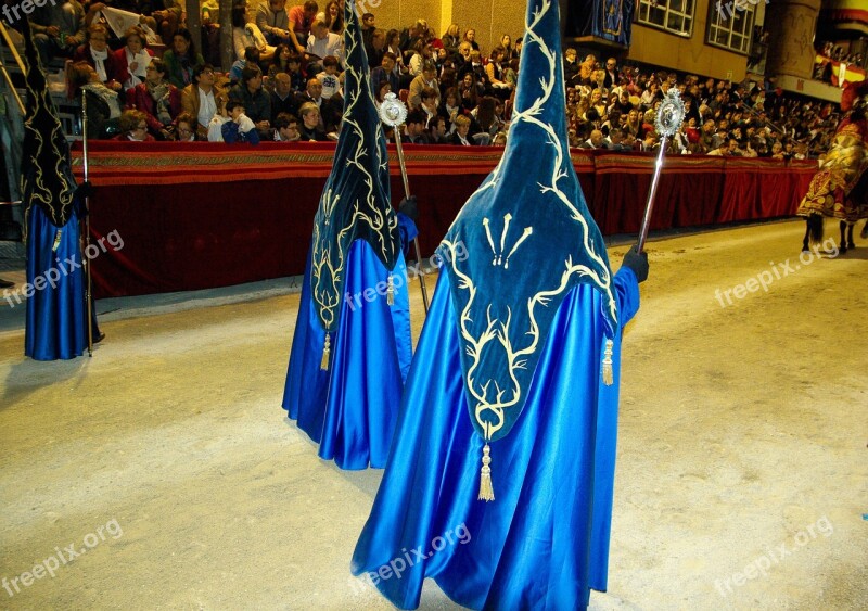 Lorca Holy Week Penitents Parade Procession