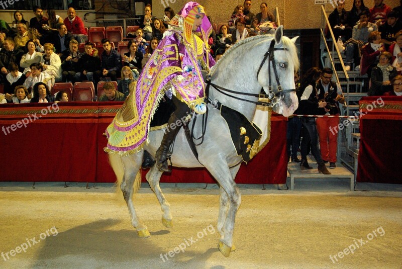 Lorca Parade Jumper Horse Holy Week