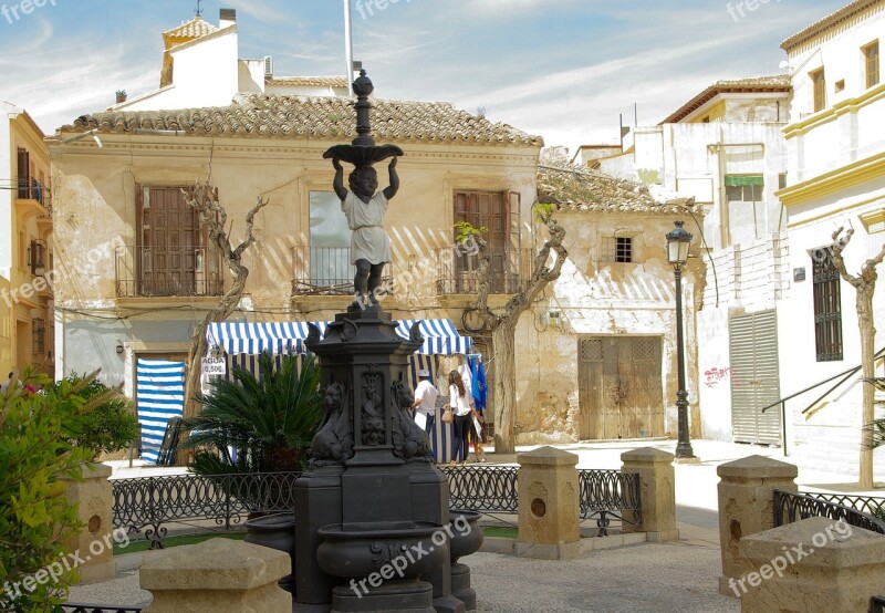 Andalusia Lorca Place Streets Free Photos