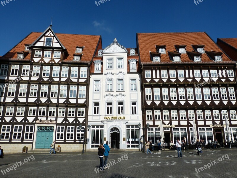 Hildesheim Germany Lower Saxony Historically Historic Center Facade