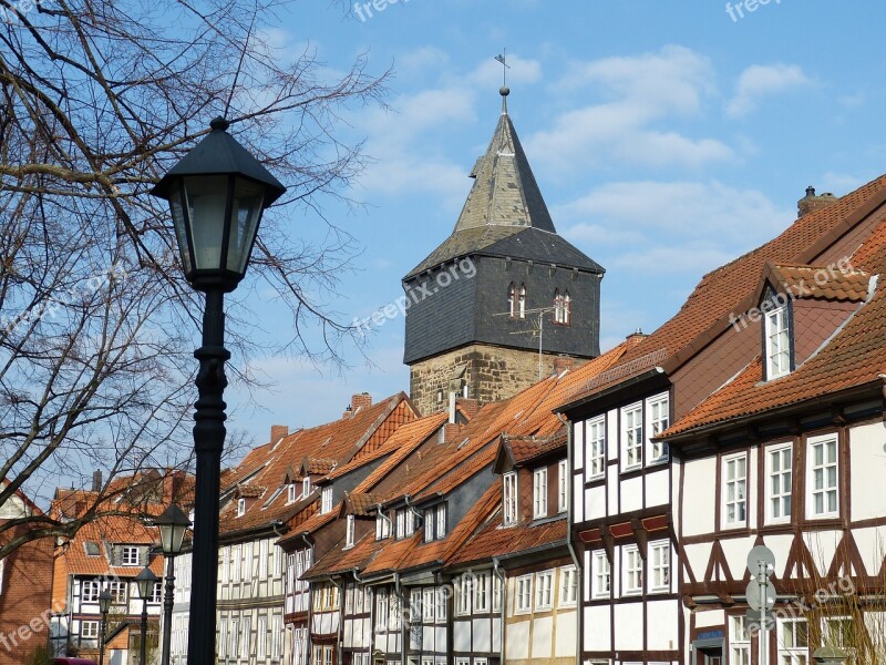 Hildesheim Germany Lower Saxony Historically Historic Center Facade