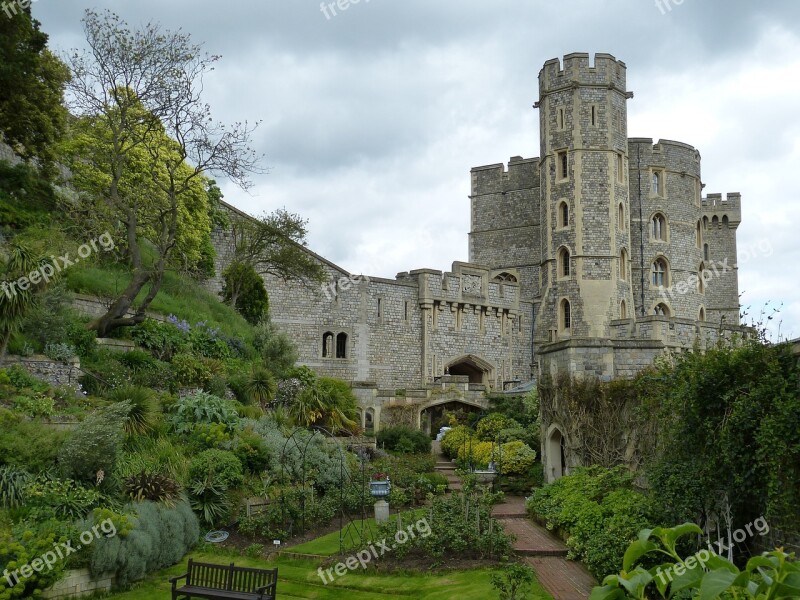 Windsor London England Castle Windsor Castle