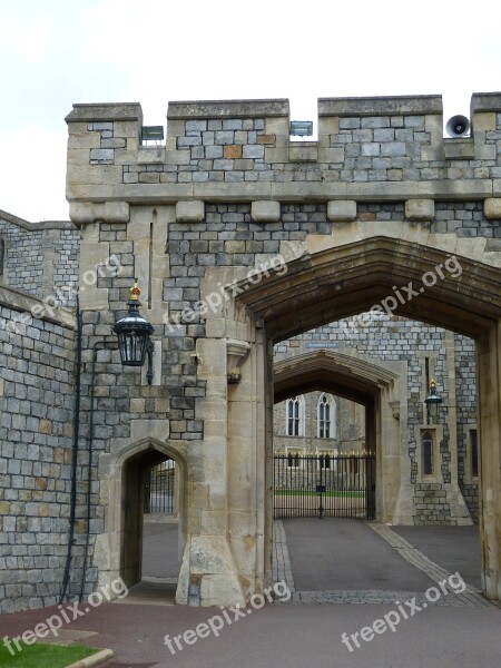 Windsor London England Castle Windsor Castle