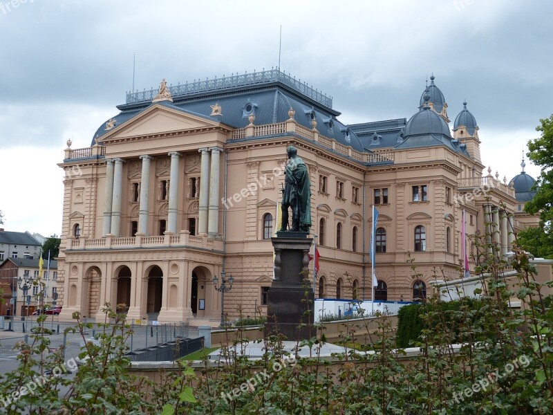 Schwerin Mecklenburg Western Pomerania Architecture State Capital Theater