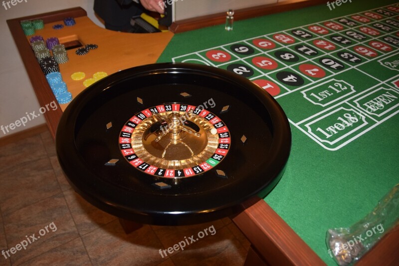 Roulette Play Casino Gambling Win Lose