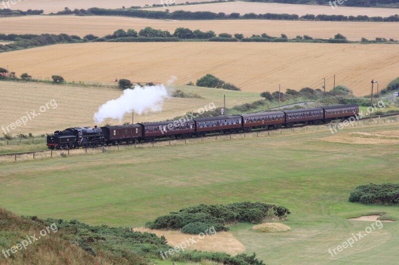 Train Steam Steam Train Old Train Locomotive