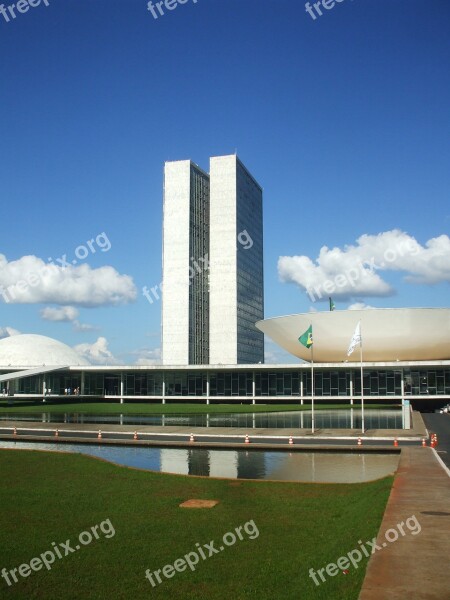 Brasilia Congress Brazil Free Photos