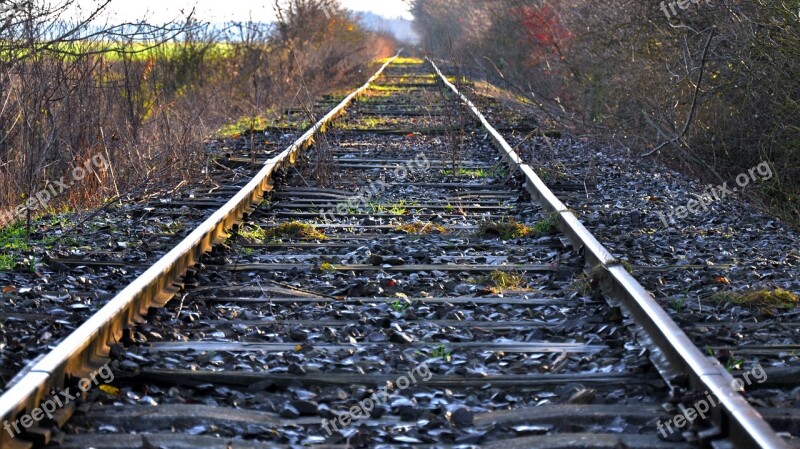 Tracks Abandoned Rot Away Alongside Free Photos