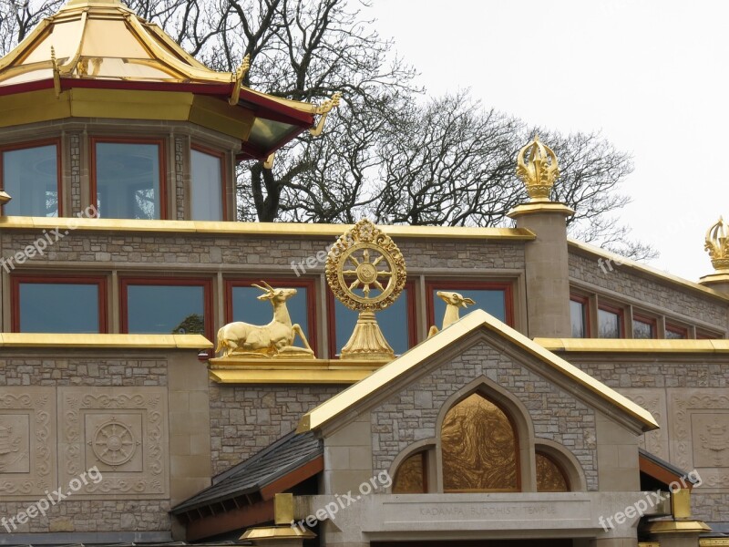 Dharma Wheel Buddha Dharma Wheel Temple