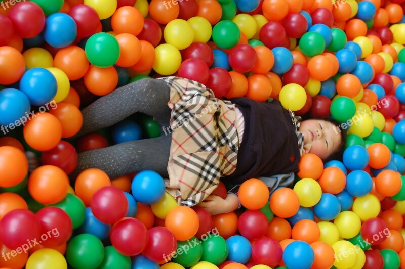 Kindergarten Ball Pool Play Free Photos