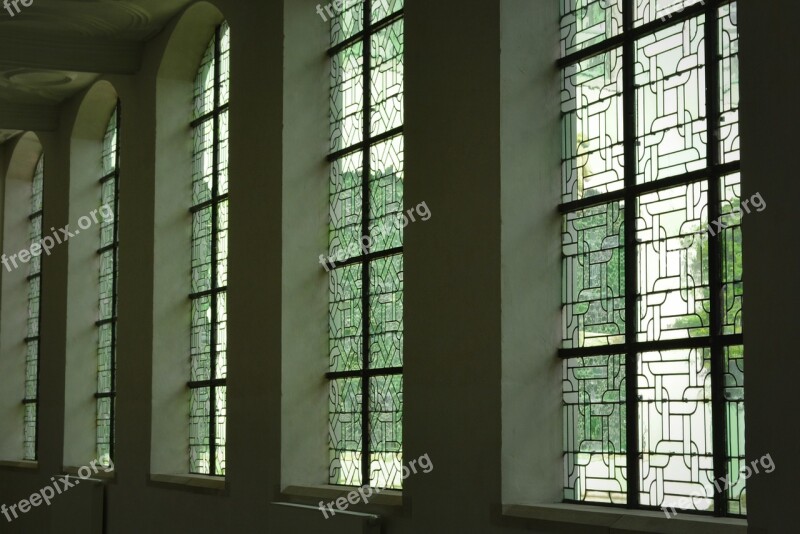 Architecture Stained Glass Window Building Free Photos