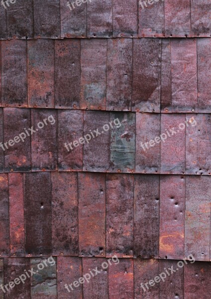 Texture Metal Shingles Wall Shingle Pattern