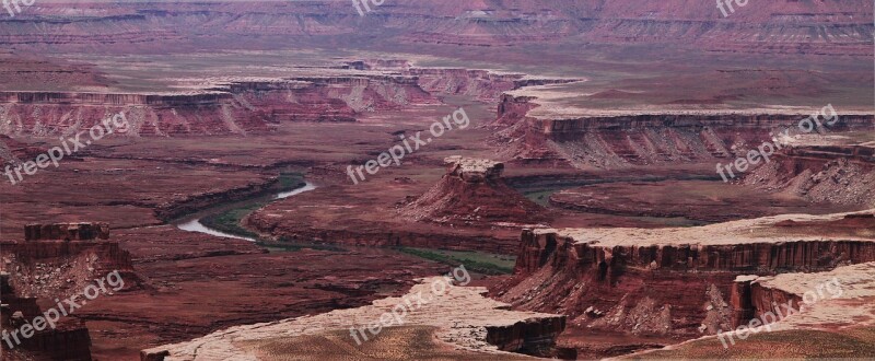 Canyonlands American West Canyon American Park