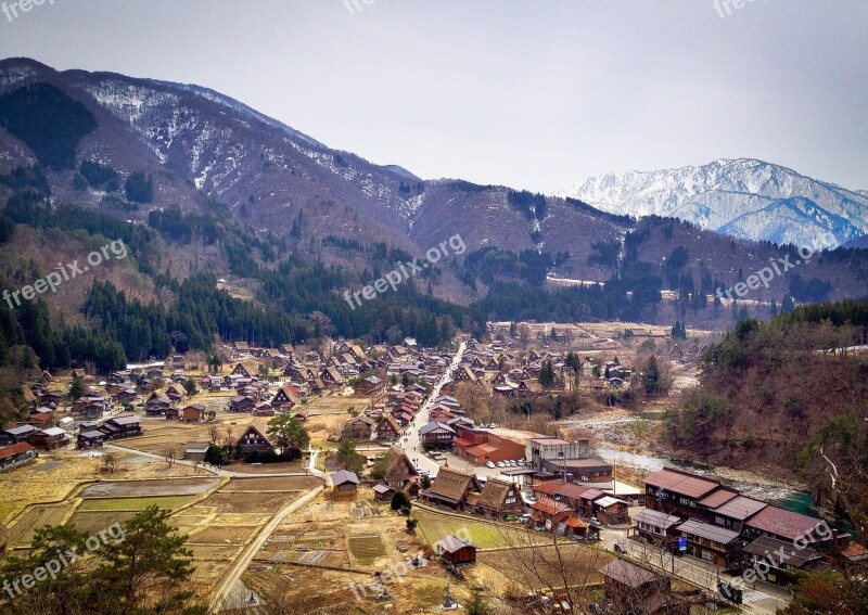 Japan Village Travel Asia Unesco