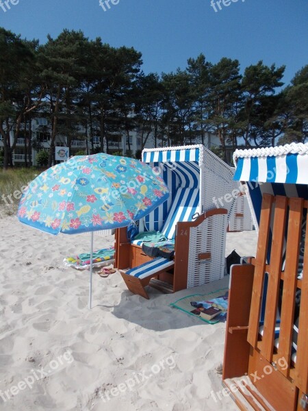 Rügen Beach Rügen Island Beach Chair Free Photos