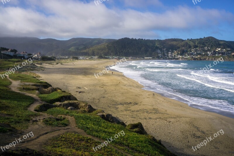 Pacifica State Beach San Francisco California Ocean