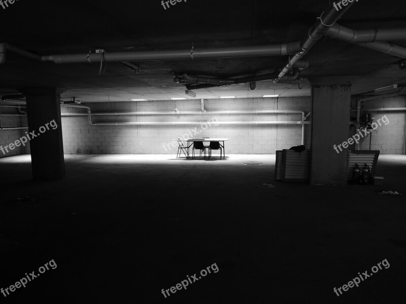 Room Cellar Table Chairs Meeting