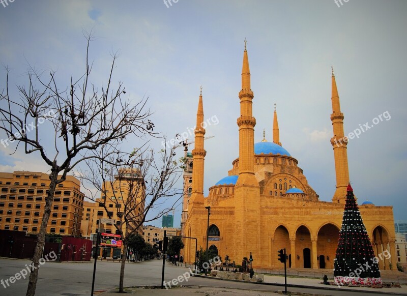 Mohammad Amin Mosque Beirut Mosque Lebanon Islamic