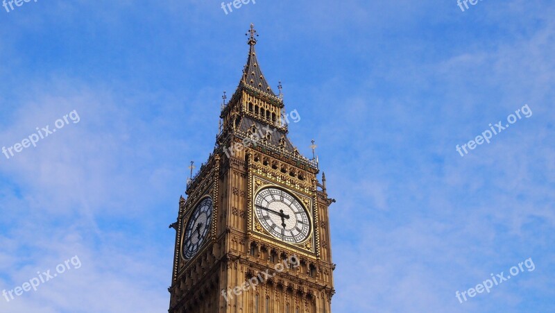 London England Westminster Big Ben Free Photos