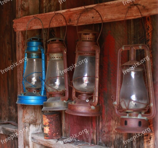 Lantern Old West Light Antique Retro