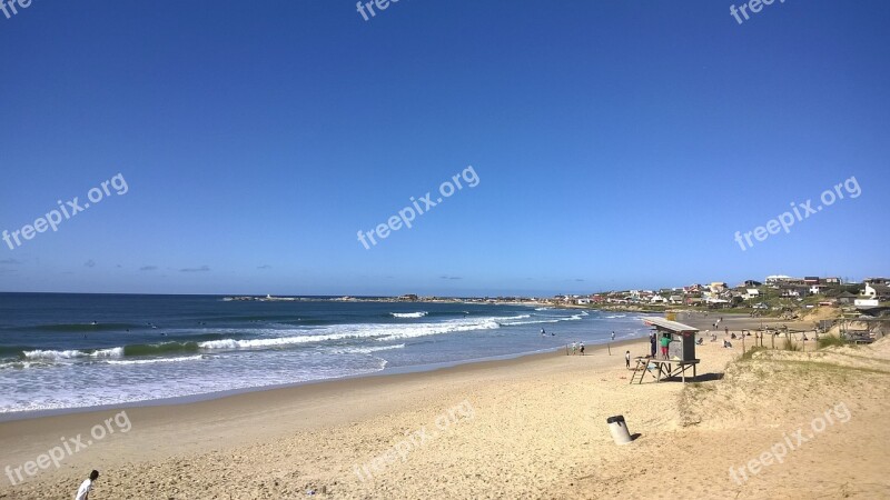 Uruguay Beach Punta Del Diablo Sand Free Photos