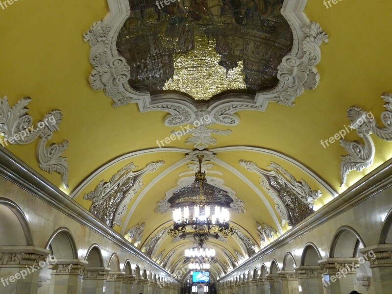 Russia Moscow Capital Historically Architecture