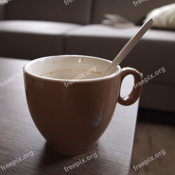 Cup Cup Of Come Nature Work Spoon