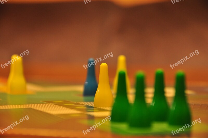 Game Board Game Pawns Free Photos