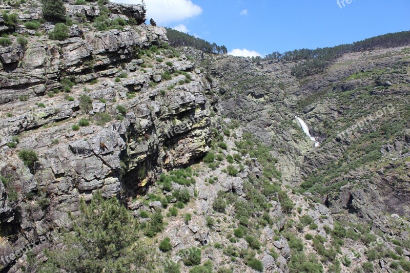 Rock Mountain Landscape Stone Climb