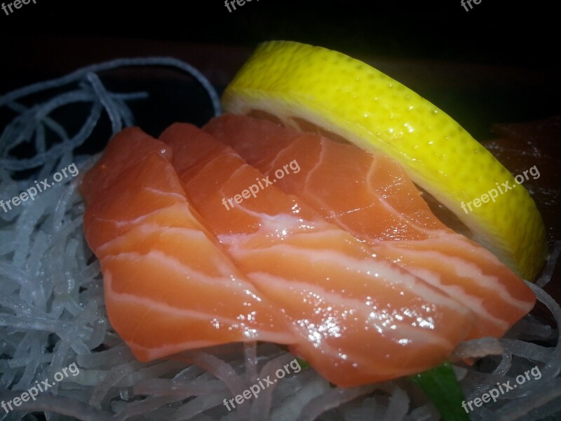 Sushi Sashimi Japanese Food Salmon