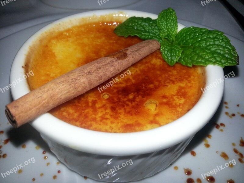 Creme Brulee Food Dessert Free Photos