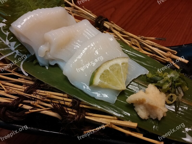 Raw Fish Slice Japan Cuisine Food Free Photos