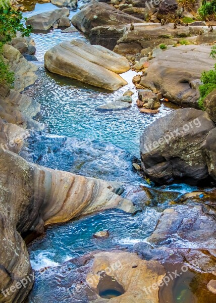 Stream Water Wet Nature Clean