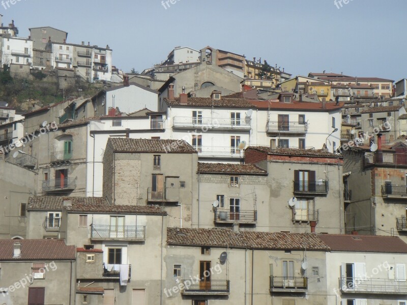 Calabria San Giovanni Houses City Free Photos