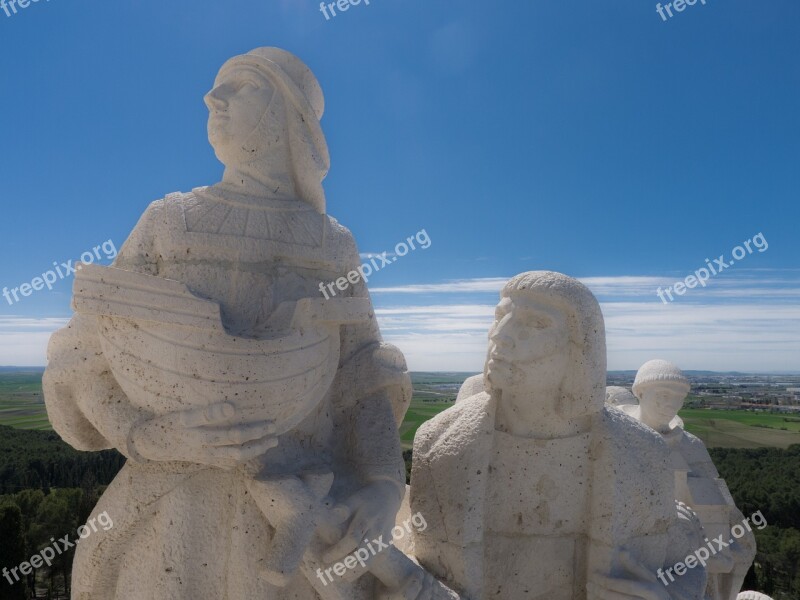 Figures Statues Colon Sculpture Monument