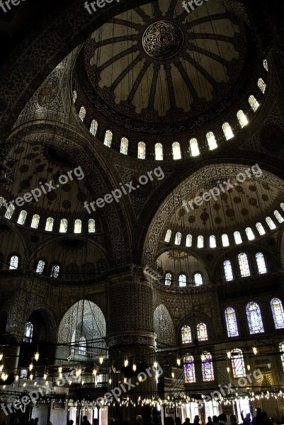 Mosque Istanbul Sofia Hagia Turkey