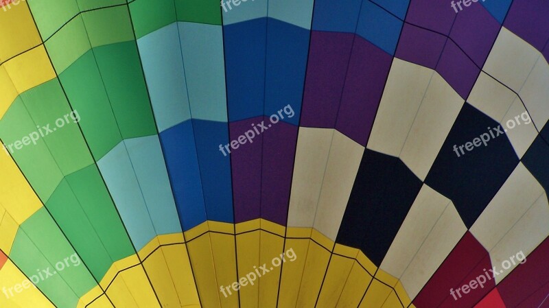 Hot Air Balloon Colors Travel Colorful Balloon