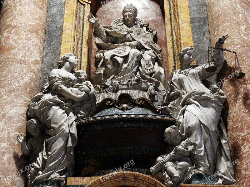 Work Of Art Italia Rome Religion Monument