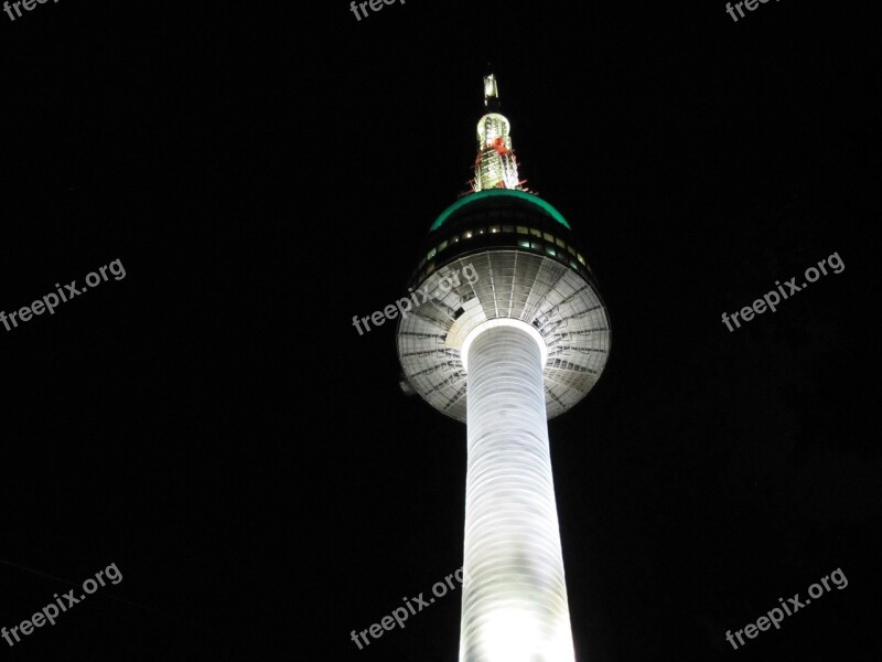 Seoul Namsan N Tower Free Photos